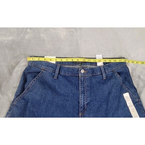 NWT women's barrel ankle jeans high rise Banana Republic pant sz 33/16 denim - Picture 12 of 14